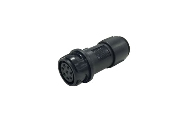 Product image for 4 Pole Male Cable Mount Mini Connector