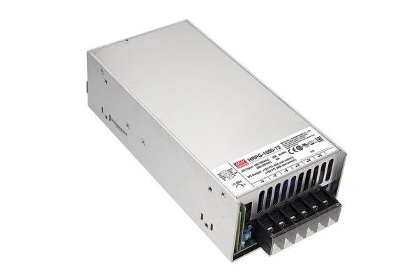 Product image for Mean Well, 960W Embedded Switch Mode Power Supply SMPS, 12V dc, Enclosed