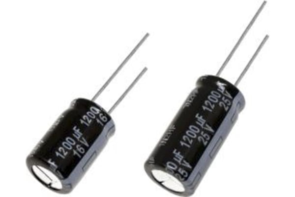 Product image for CAPACITOR ALUMINIUM RADIAL FS SERIES  80