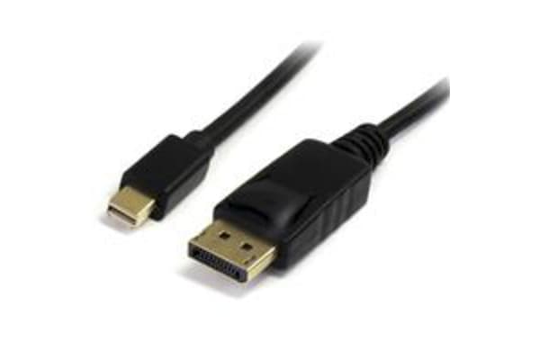 Product image for 1 M MINI DISPLAYPORT TO DISPLAYPORT ADAP