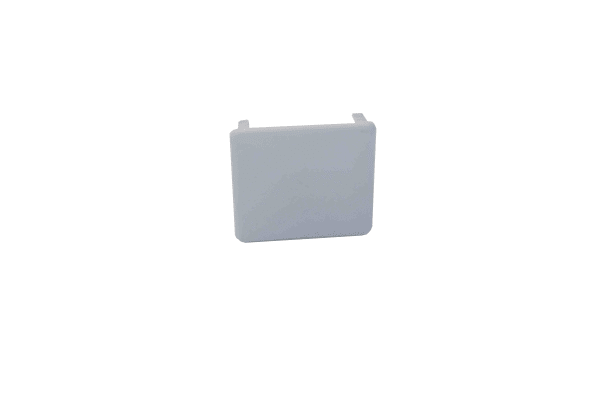 Product image for PVC WHITE END CAPS 41 X 41