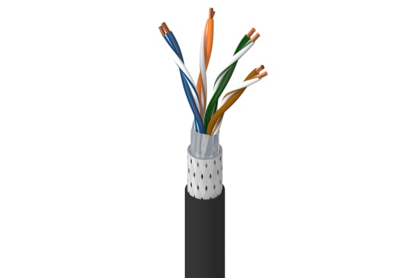 Product image for DataTuff Industrial ETHERNET, Cat 5e 4 P