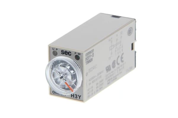 Product image for Time Delay Relay, On Delay, 230V