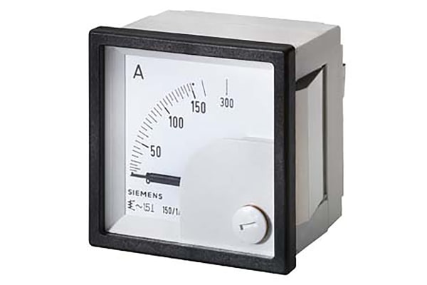 Product image for Analogue Ammeter, Plug In, Moving Iron