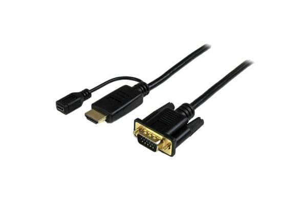 Product image for HDMI to VGA Cable - 10 ft / 3m - 1080p -