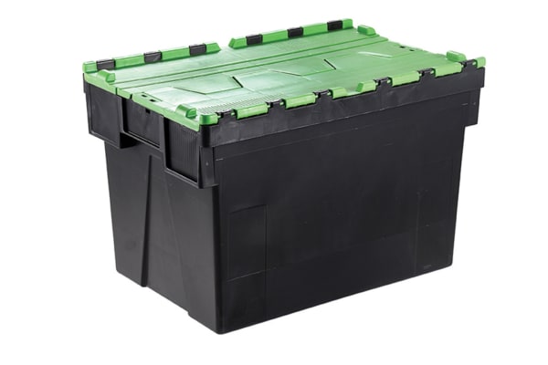 Product image for 77LTR.ATTACHED LID CONTAINER 600x400x400