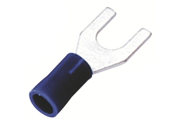 Product image for VINYL-INSULATED SPADE TERMINALS 16-14 A.