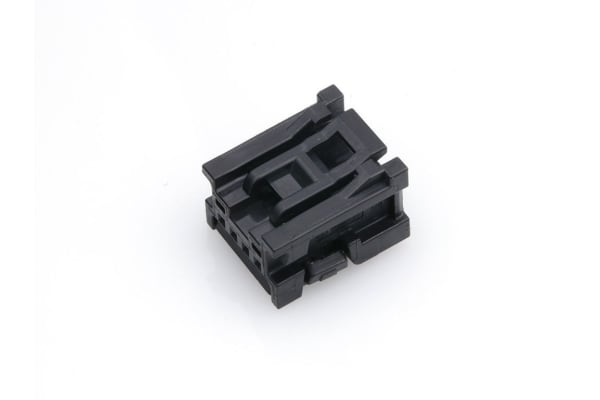 Product image for MINI50 CONN RCPT 4CKT NB BLK POL A