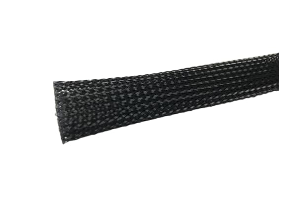 Product image for Black Expandable Braided Sleeving 14-27m