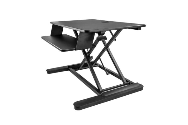 Product image for Sit Stand Desk Converter - For two Monit
