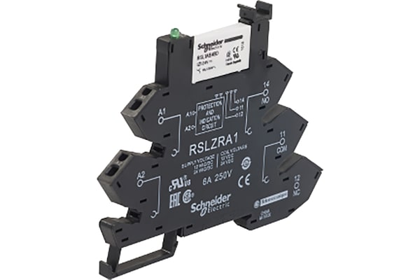 Product image for SLIM RELAY+SOCKET 1C/O LED 24VAC/DC SPRG