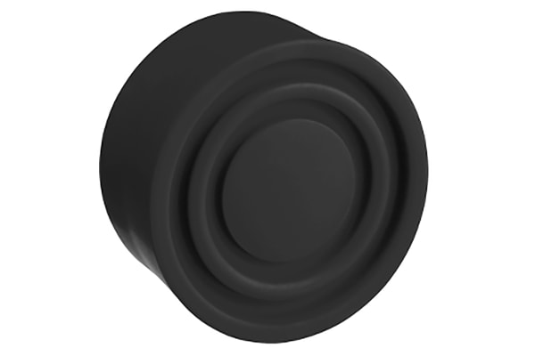 Product image for BLACK PUSHBUTTON COVER