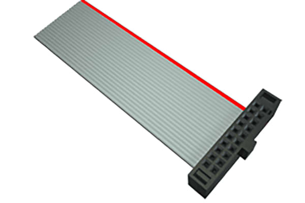 Product image for .050"  TIGER EYE IDC RIBBON CABLE ASSEMB