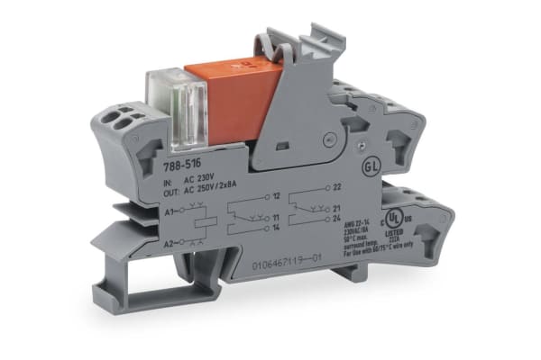 Product image for RELAY SOCKET WITH RELAY AND STATUS INDIC