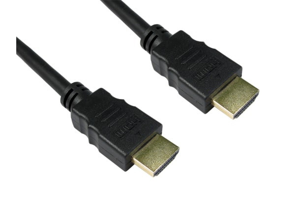Product image for 0.5mtr HDMI M-M HS+E Cable Black