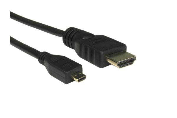 Product image for 1mtr HDMI M - Micro HDMI M HS+E Cable -