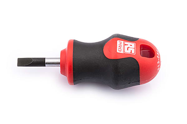 Product image for Stubby Slotted Screwdriver- 5.5 x 25 mm
