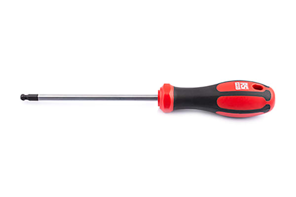 Product image for BALL END HEXAGON SCREWDRIVER- 5.0 X 100