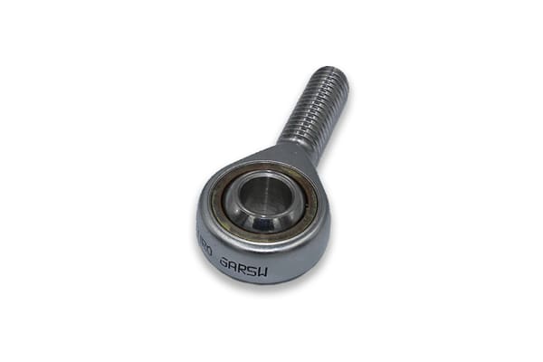 Product image for STAINLESS STEEL MALE ROD-END 8MM BORE M8