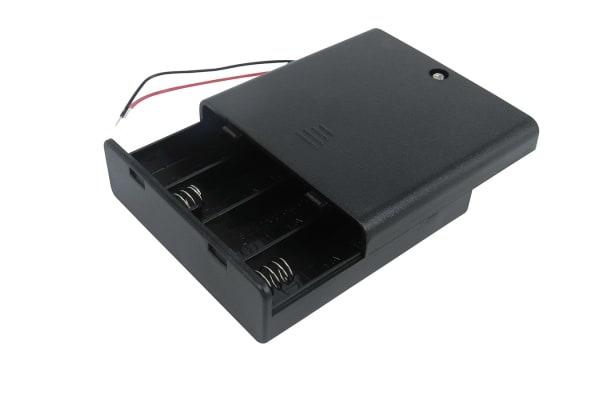 Product image for Safety Battery Holder , AA x 4 with lead