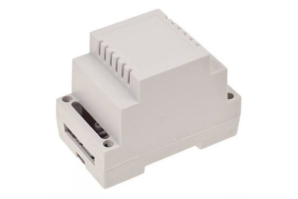 Product image for Lightgray, DIN rail, Number of Modules: