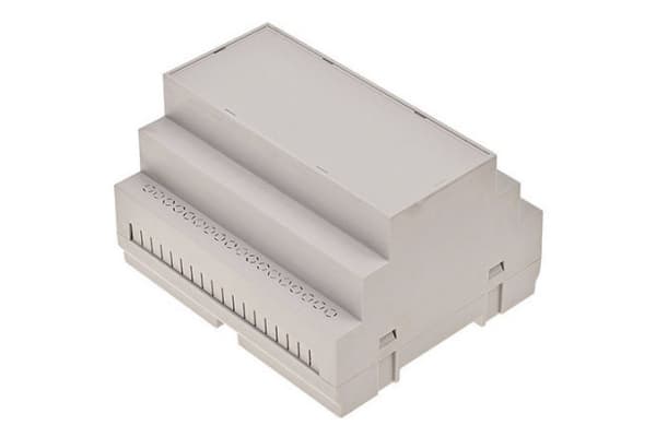 Product image for Lightgray, DIN rail, Number of Modules: