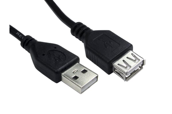 Product image for 0.5mtr USB 2.0 A M - A F Extension Cable