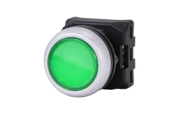 Product image for Illuminated Push Button Head Green 22mm