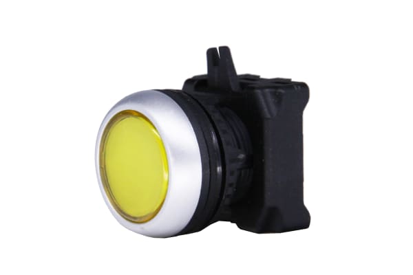 Product image for Illuminated Push Button Head Yellow 22mm