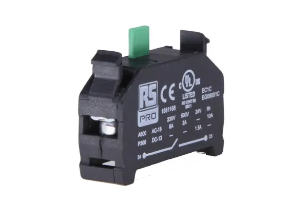 Product image for Contact Block NO Screw Terminal