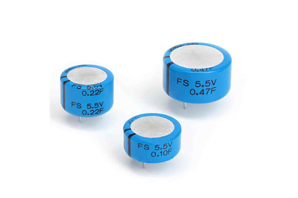 Product image for SUPERCAPACITOR RADIAL 0.047F 5.5VDC -20/