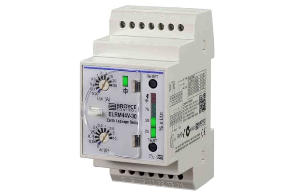 Product image for Earth Leakage Relay 0.03 - 30A