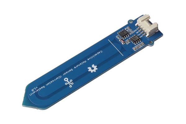 Product image for Seeed Studio, Grove - Capacitive Moisture Sensor Module, LMV358ID, NE555DR - 101020614