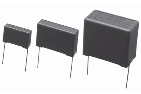 Product image for POLYPROPYLENE CAPACITOR CLASS X2 0.22UF