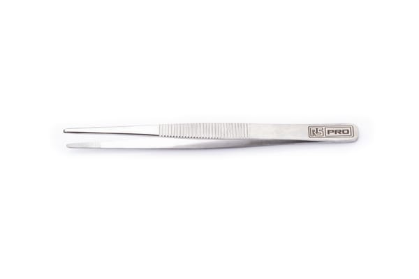 Product image for BLUNT SHAPE TWEEZERS-SERRATED