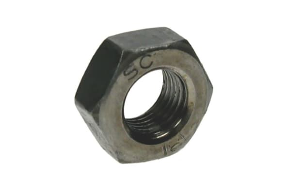 Product image for M6 FULL NUT DIN934 CLASS 8 PLAIN