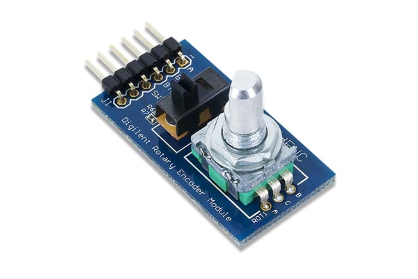 Product image for DIGILENT, 410-117,PMODENC:ROTARY ENCODER