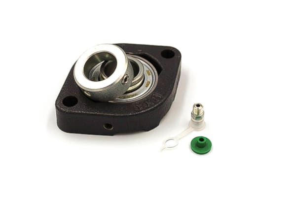 Product image for 2 BOLT FLANGED HOUSED UNIT, WITH ECCENTR