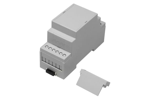 Product image for CNMB DIN RAIL BOX SIZE 2 OPEN TOP BOTH S