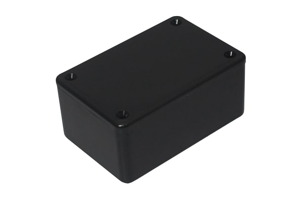 Product image for ABS MOULDED BOX, 85X56X40MM, BLACK