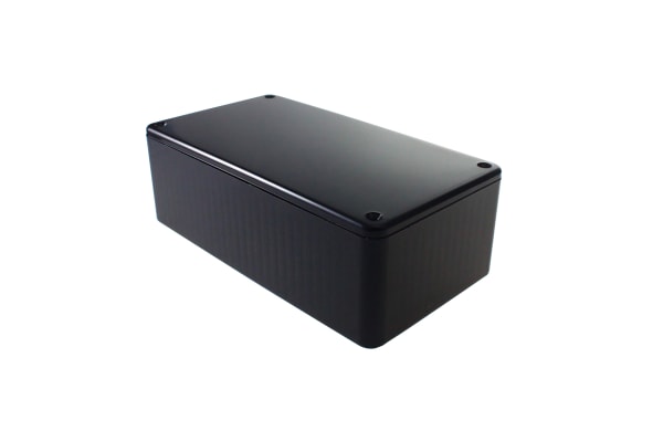 Product image for ABS MOULDED BOX, 150X80X50MM, BLACK