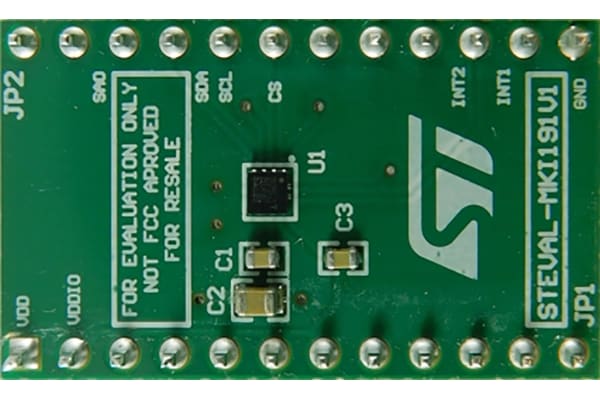 Product image for STMicroelectronics STEVAL-MKI191V1, IIS2DLPC Adapter Board for a Standard DIL24 Socket Adapter Board for Standard DIL24