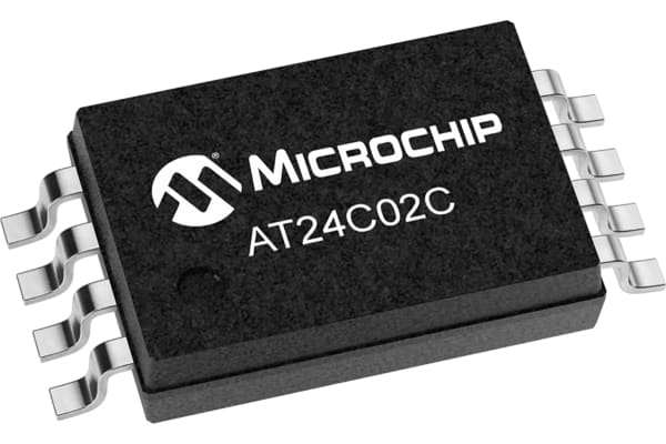 Product image for MICROCHIP TECHNOLOGY, AT24C02C-SSHM-B