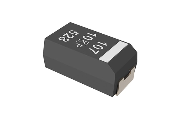 Product image for KEMET Tantalum Electrolytic Capacitor 150μF 50V dc Hybrid Solid ±10% Tolerance , KO-CAP