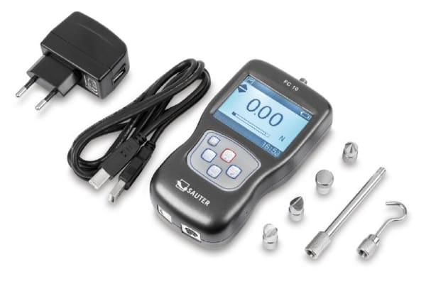 Product image for Kern FC 100 Force Gauge 1000Hz RS232, USB, Range: 100N, Resolution: 0.1 N