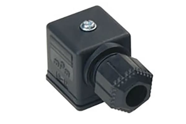 Product image for Molex, 12120 3P DIN 43650 A Solenoid Valve Connector, 250 V, 300 V Voltage