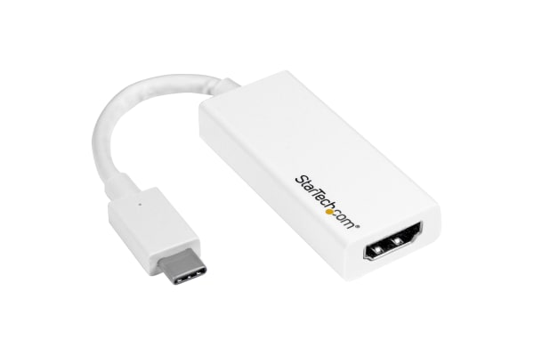 Product image for Startech USB Type C to HDMI White