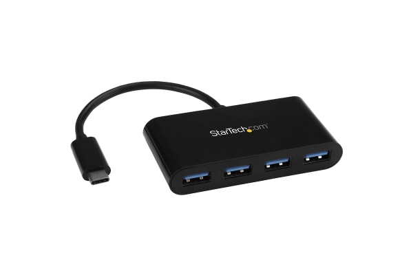 Product image for 4 Port USB-C to USB-A hub