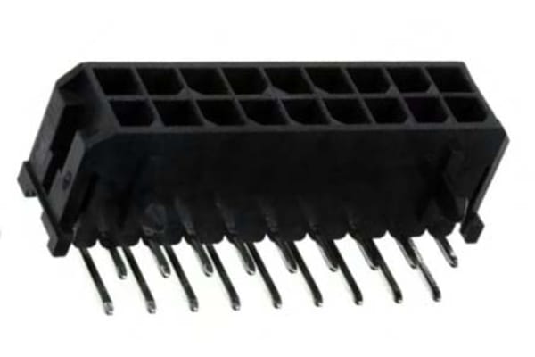 Product image for Header 3.00mm, WTB, dual row, RA,18w