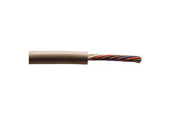 Product image for 22AWG 9 core 300V unshielded cable 30m